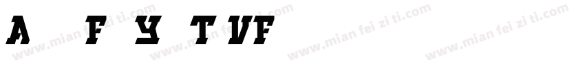 AlimamaFangYuanTiVF blod字体转换